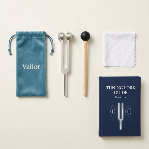 128 Hz Weighted Tuning Fork Kit for Tinnitus Relief