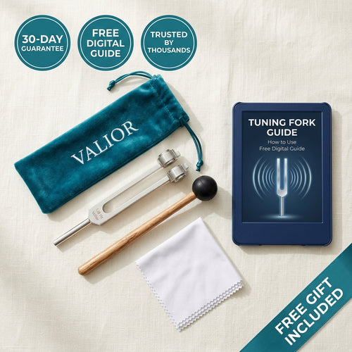 128 Hz Weighted Tuning Fork Kit for Tinnitus Relief