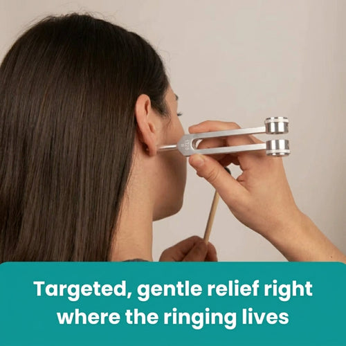 128 Hz Weighted Tuning Fork Kit for Tinnitus Relief