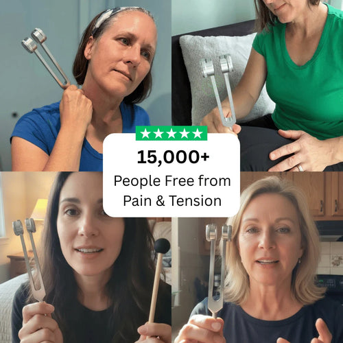 128 Hz Weighted Tuning Fork Kit for Tinnitus Relief